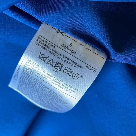 Meet Me by the Pink Peonies at Midnight Blue Midi Dress - Picture 5 of 5